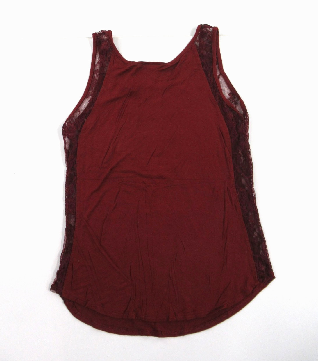 Harley Davidson Women’s Sleeveless Embellished Lace Trim Top S #B787