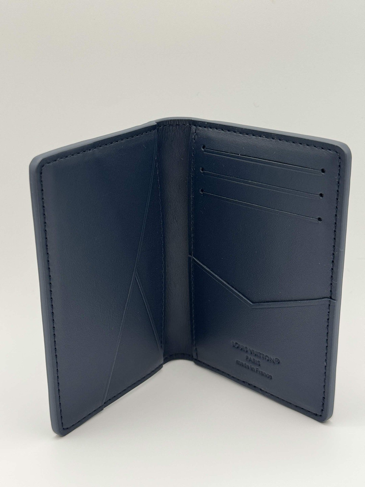 Louis Vuitton LV Pocket Organizer Wallet M29135 Navy Blue