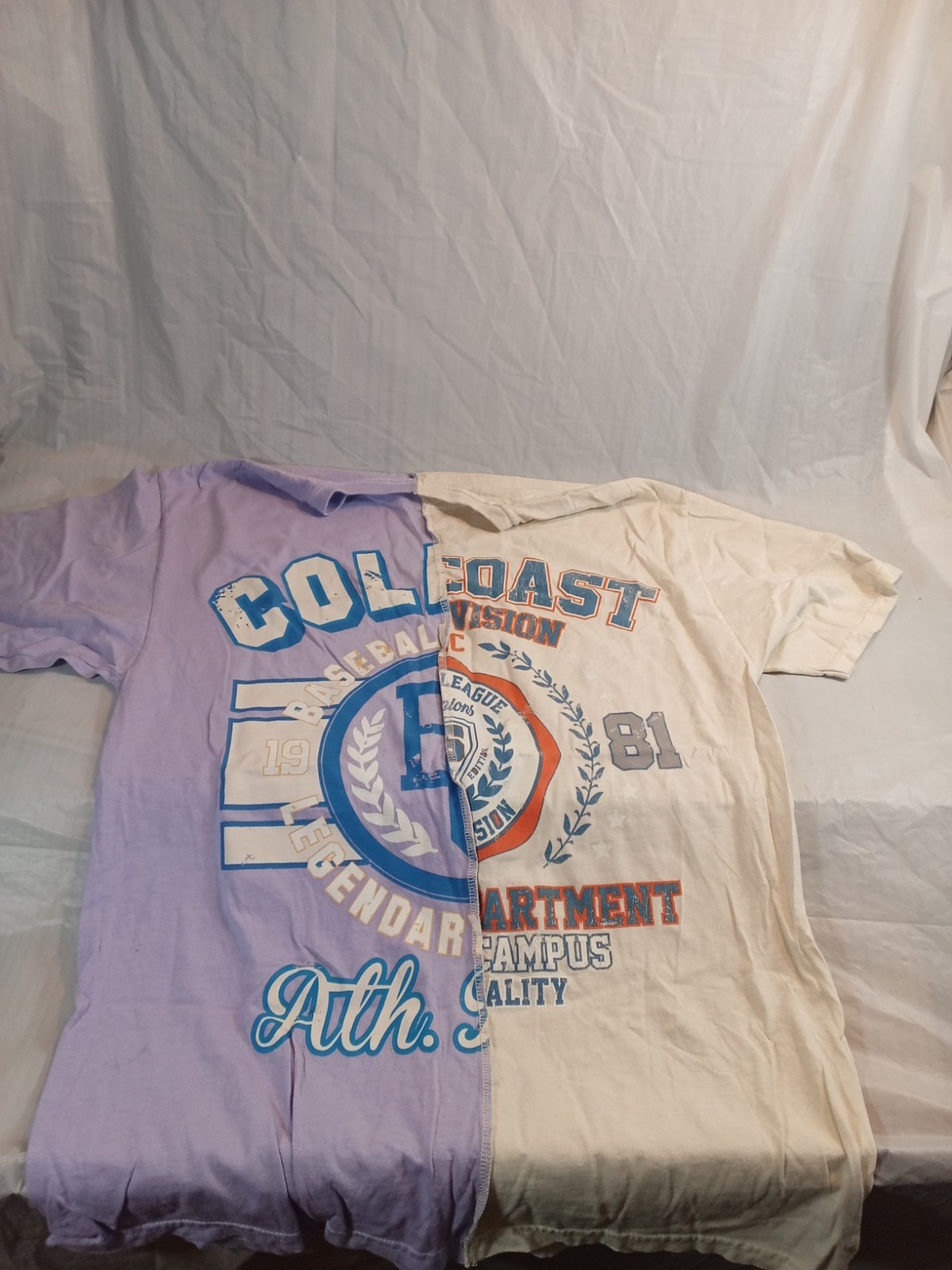 Trust the Universe Split Baseball T Shirt Medium