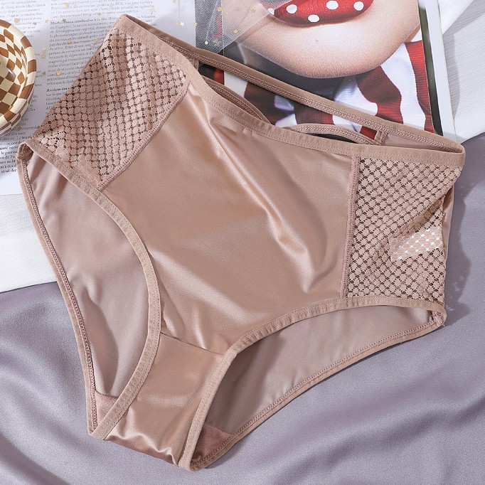 3 Pack Lot Sexy Womens Silky Satin Panties Underwear Brief See Through Lingeries