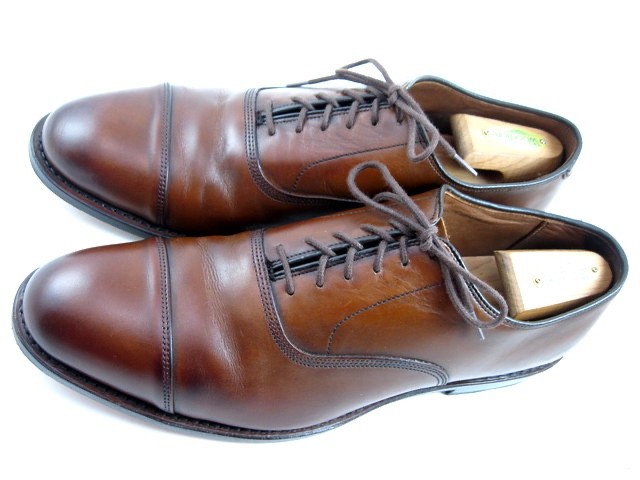 Allen Edmonds “PARK AVENUE” Cap-Toe Oxfords 11.5 D Chili Made in USA (787N)