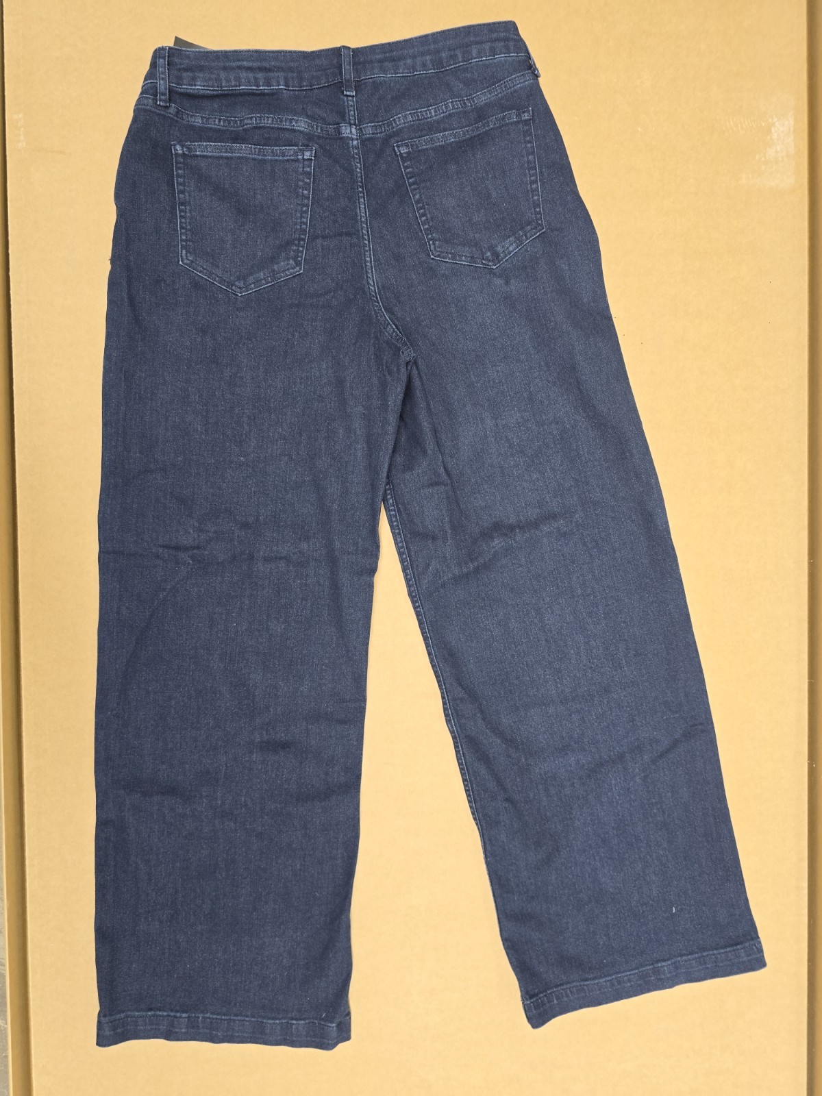 Beautiful by Lawrence Zarian Women’s Straight Mid Rise Dark Wash Blue 5-Pocket