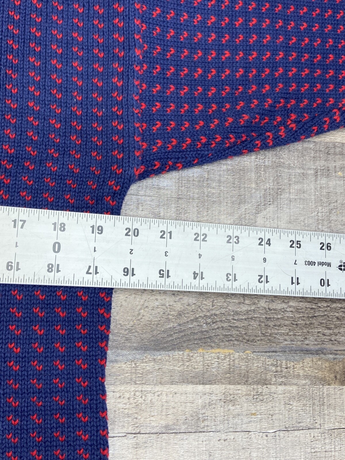 Norsport Crew Neck Sweater Men’s LT Birdseye Fisherman Heavy Cotton Pullover USA