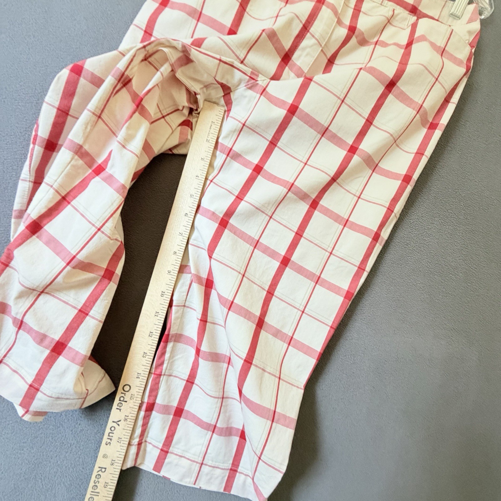 VTG Liz Sport Women’s Capris 12M Pedal Pusher Flood Timeless Vacay Resort Light
