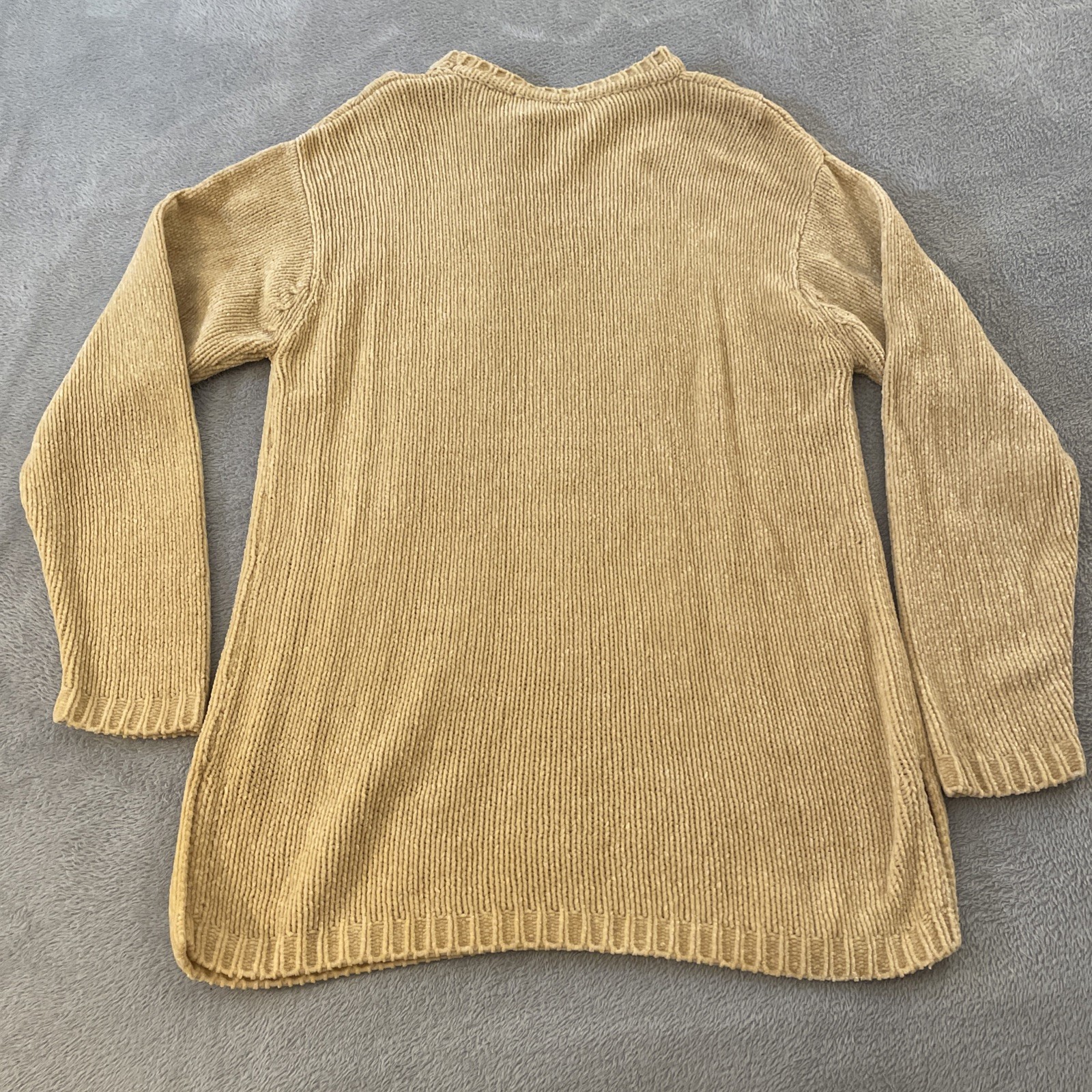 Vintage Western Connection Cable Knit Sweater Men’s Large L Fisherman Beige Top