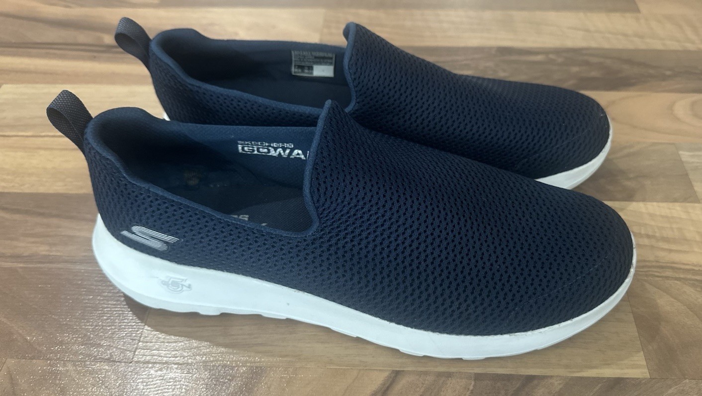 Mens Skechers Go Walk Max Athletic Air Mesh Slip On Walking Shoes Size 10.5
