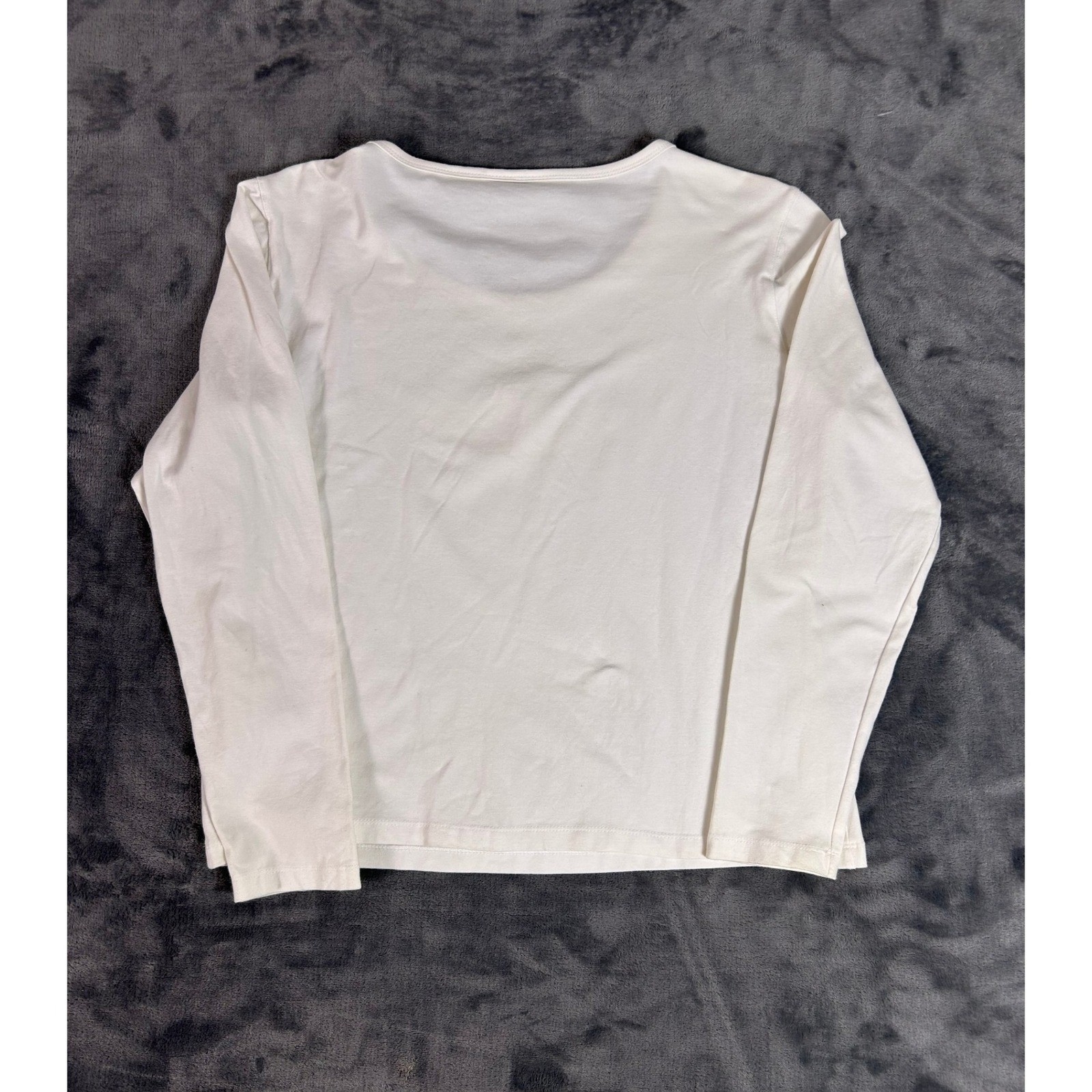 Harley Davidson White Long Sleeve T-Shirt 1903-2003 100th Anniversary Top L