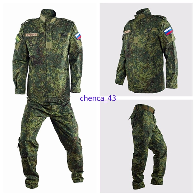 1PC Russian EMR Camouflage Stormsuit Tactical Training Top+Pant Military Uniform