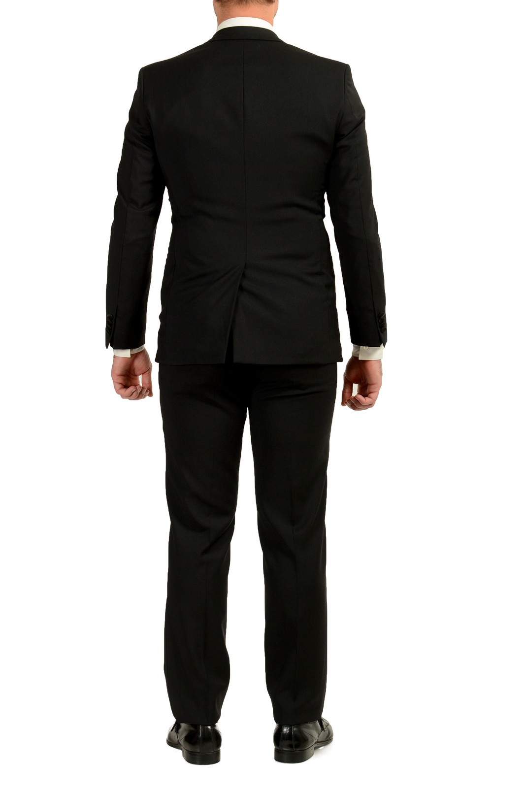 Hugo Boss Men’s “The Stars75/Glamour3” 100% Wool Tuxedo Black Suit US 38R IT 48R