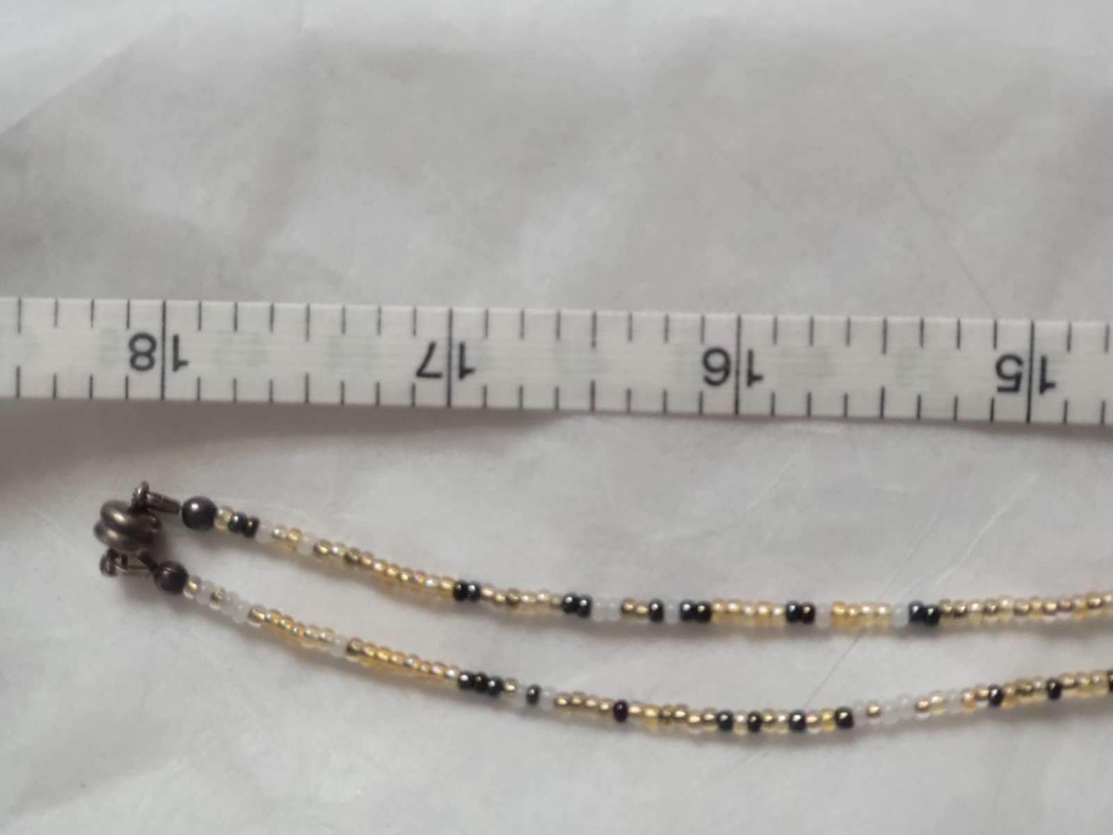GOLDFISH GLASS BEADED REAL ROCK nurse, teacher, cruise, Lanyard card key holder