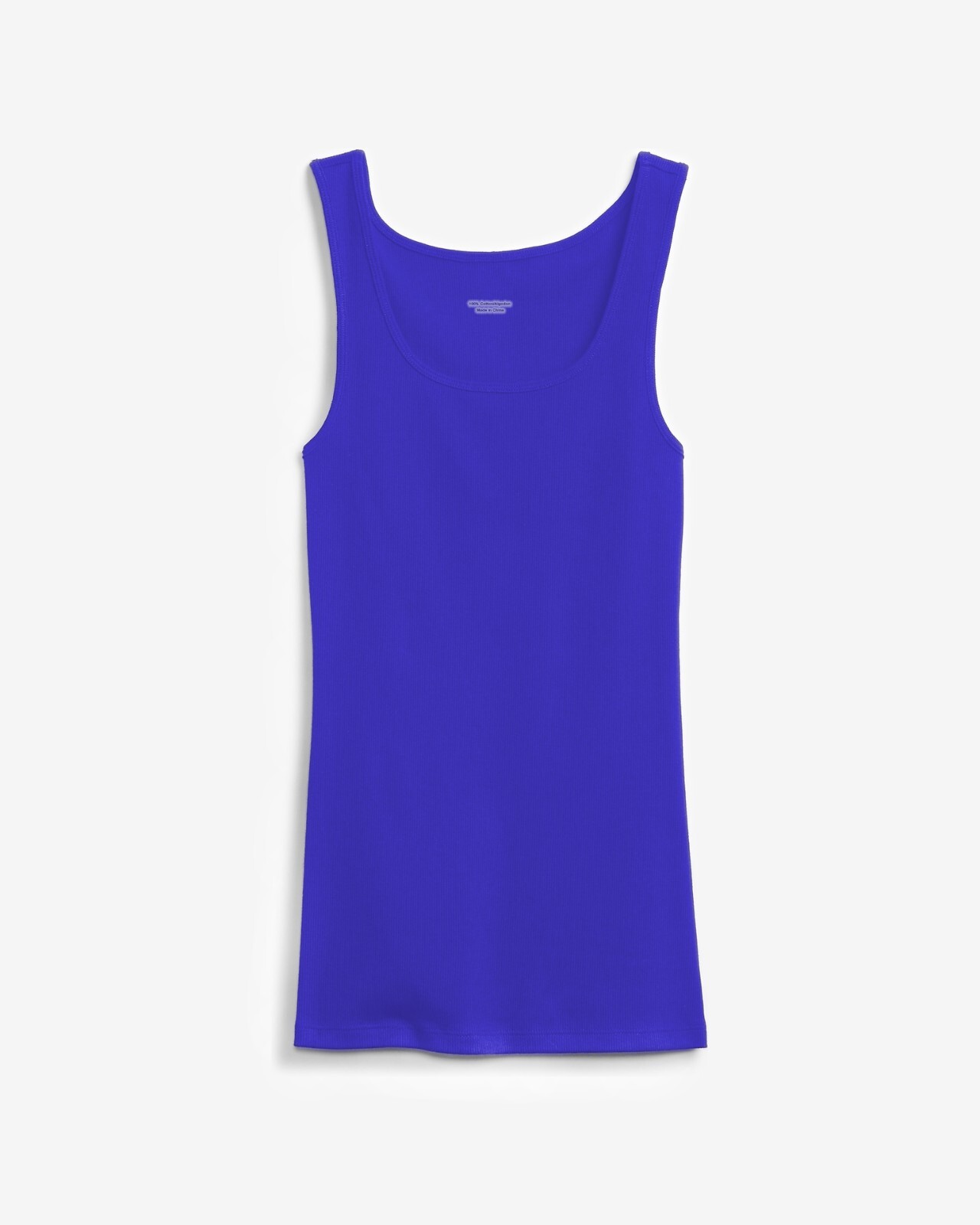 3-12Pcs Women Basic Round Neck Ribbed Tank Top 100% Cotton Sleeveless Shirts