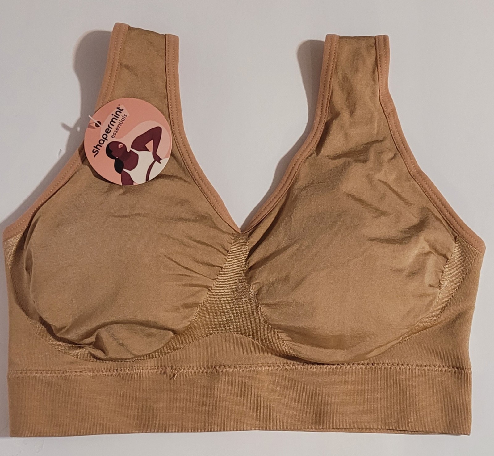 Shapermint Essentials Shaper Bra, Shapermint Daily Comfort Wireless Bra, Small