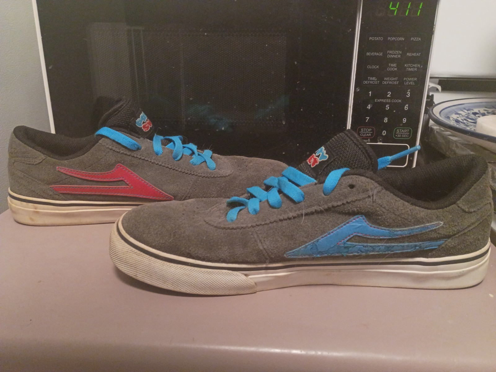 RARE LAKAI SKATEBOARD SHOES! GIRL/CHOCOLATE! Osiris DC ES SB Dunk Supra Dvs