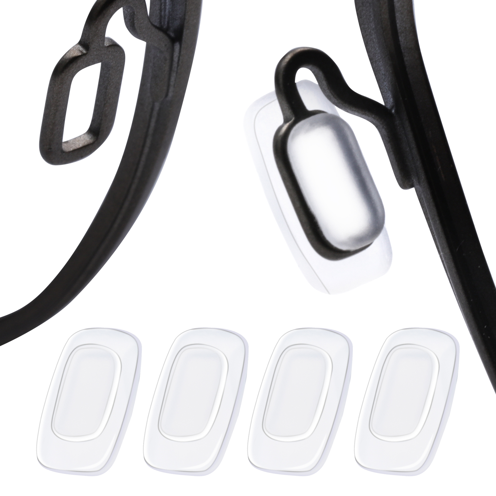 Replacement Nose Pads Pieces for – Oakley Latch Ti/Spindle Sunglass – Options