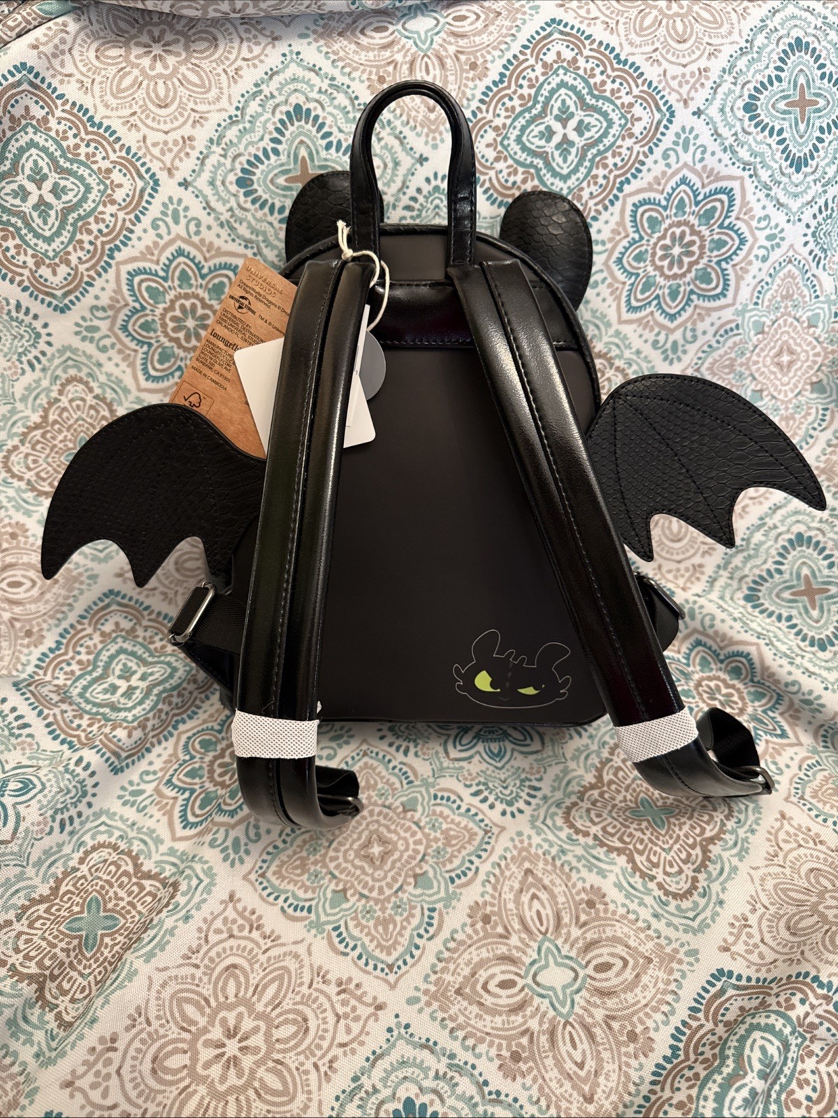 2025 Loungefly Universal Epic How To Train Dragon Toothless Headband Backpack