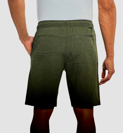 GERRY MEN’S PULLON SECURE ZIP POCKETS TRAIL SHORTS (OLIVE DK GREEN, XXLARGE) NWT