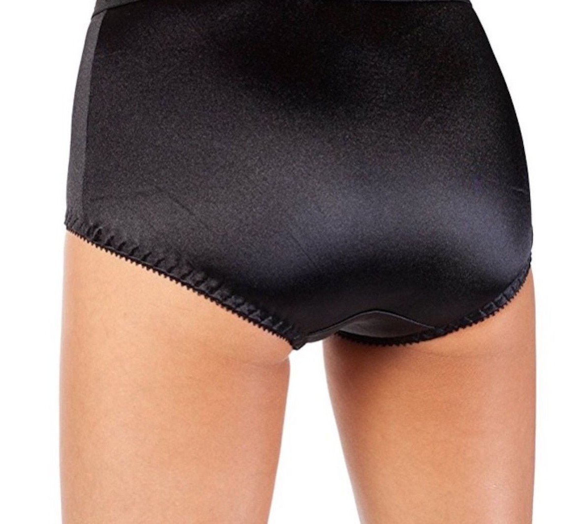 3/6 PRETTY SATIN Briefs Style PANTIES Womens Underwear #3125N Ella S M L XL