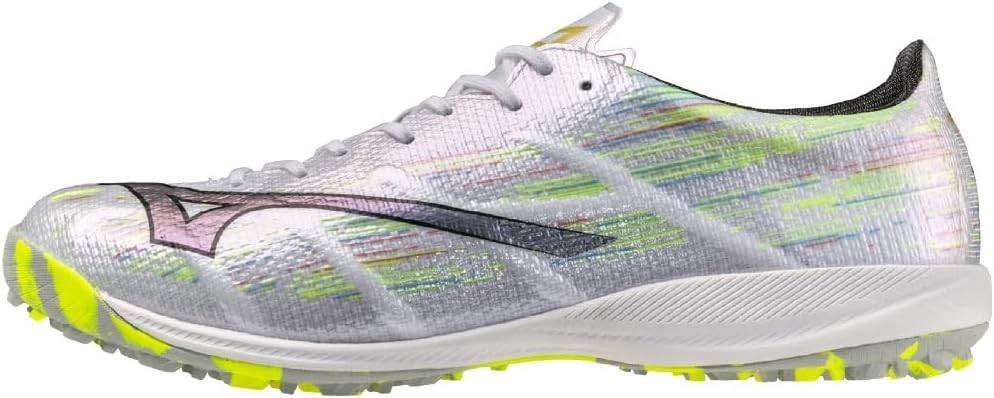 MIZUNO Soccer Cleats ALPHA 2 ELITE AS P1GD2562 White / Silver Iridescent