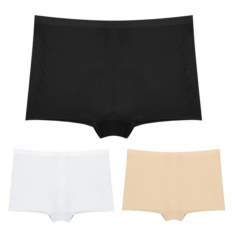 3Pack Lot Sexy Womens Boyshorts Panties Underwear Boxer Shorts Low Rise Lingerie