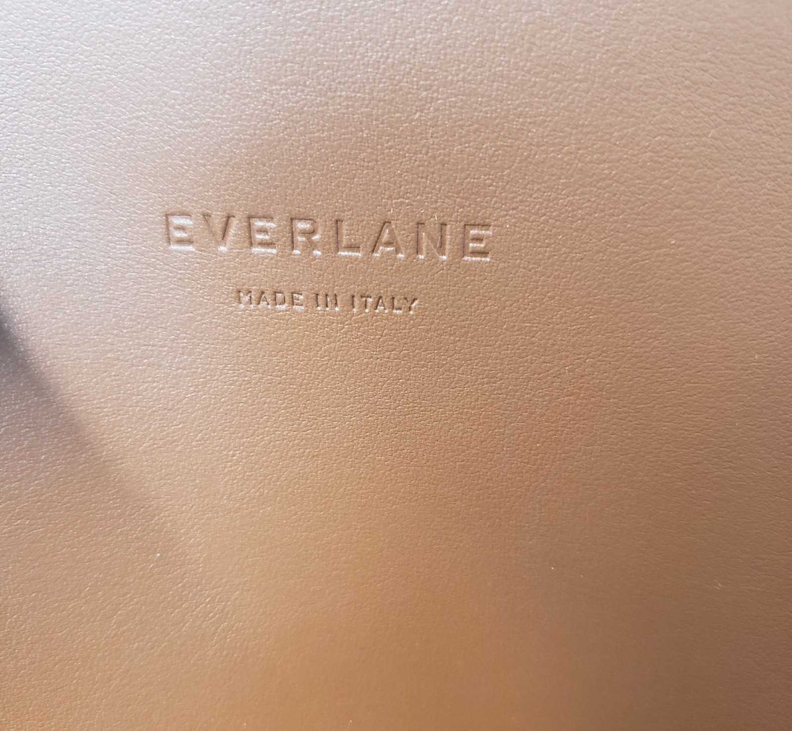Everlane The Day Market Tote Brown Leather Handbag Made in Italy New With Tags