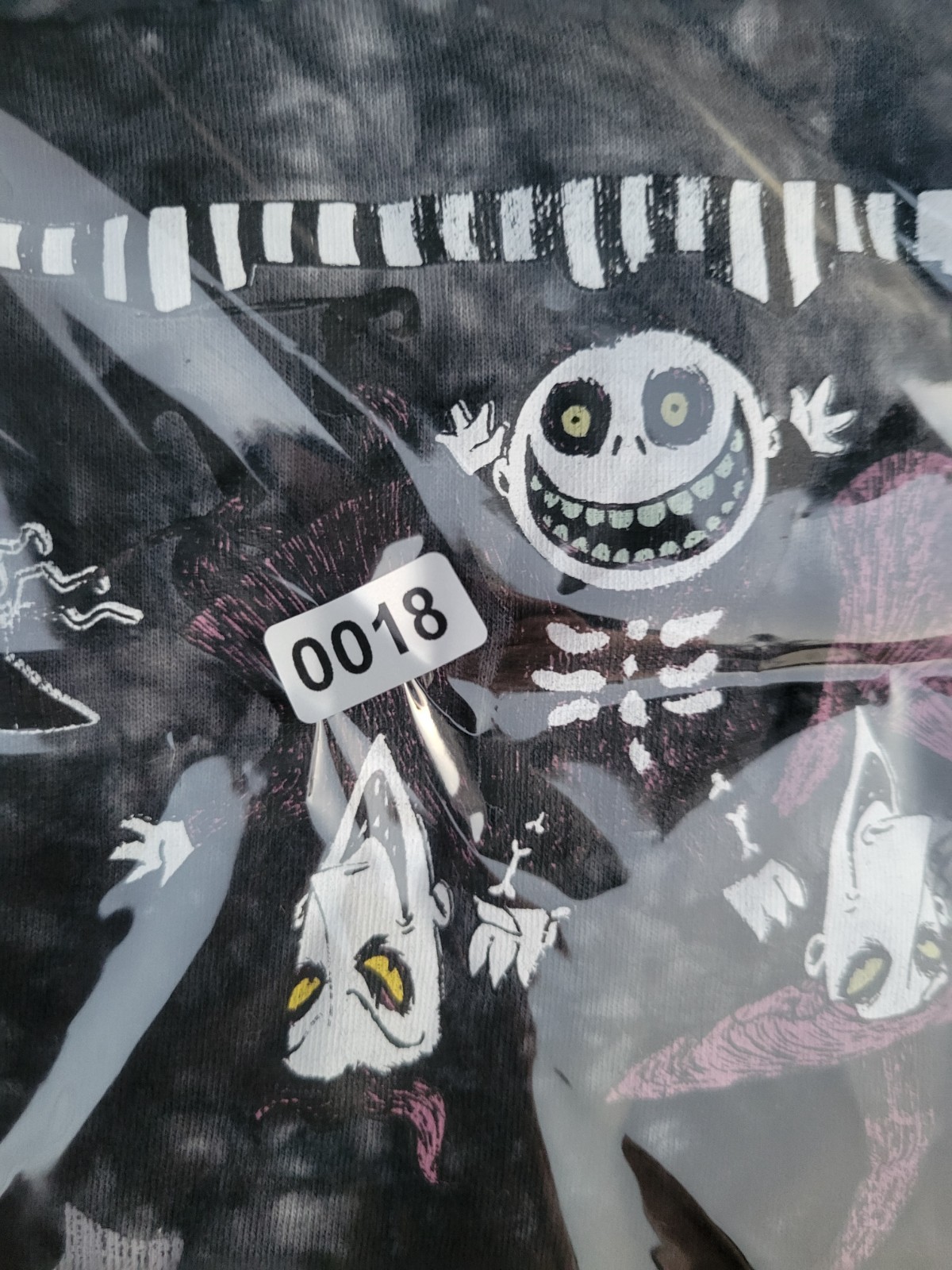 Disney – Jack Skellington printed crop- T- shirt- size XL