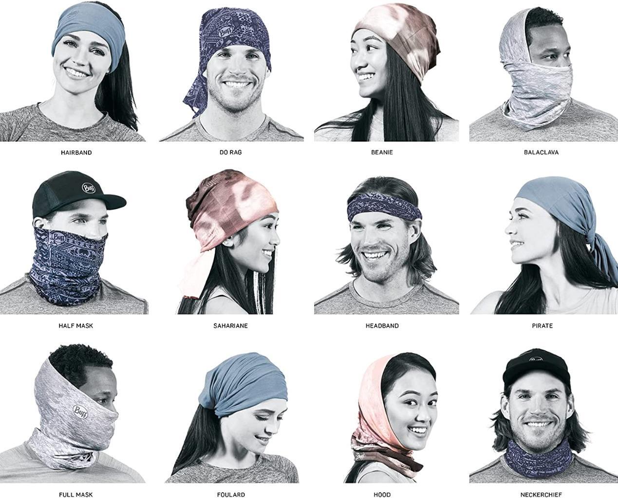 BUFF Multifunctional Neckwear Headwear Kids Original EcoStretch 12-Ways to Wear