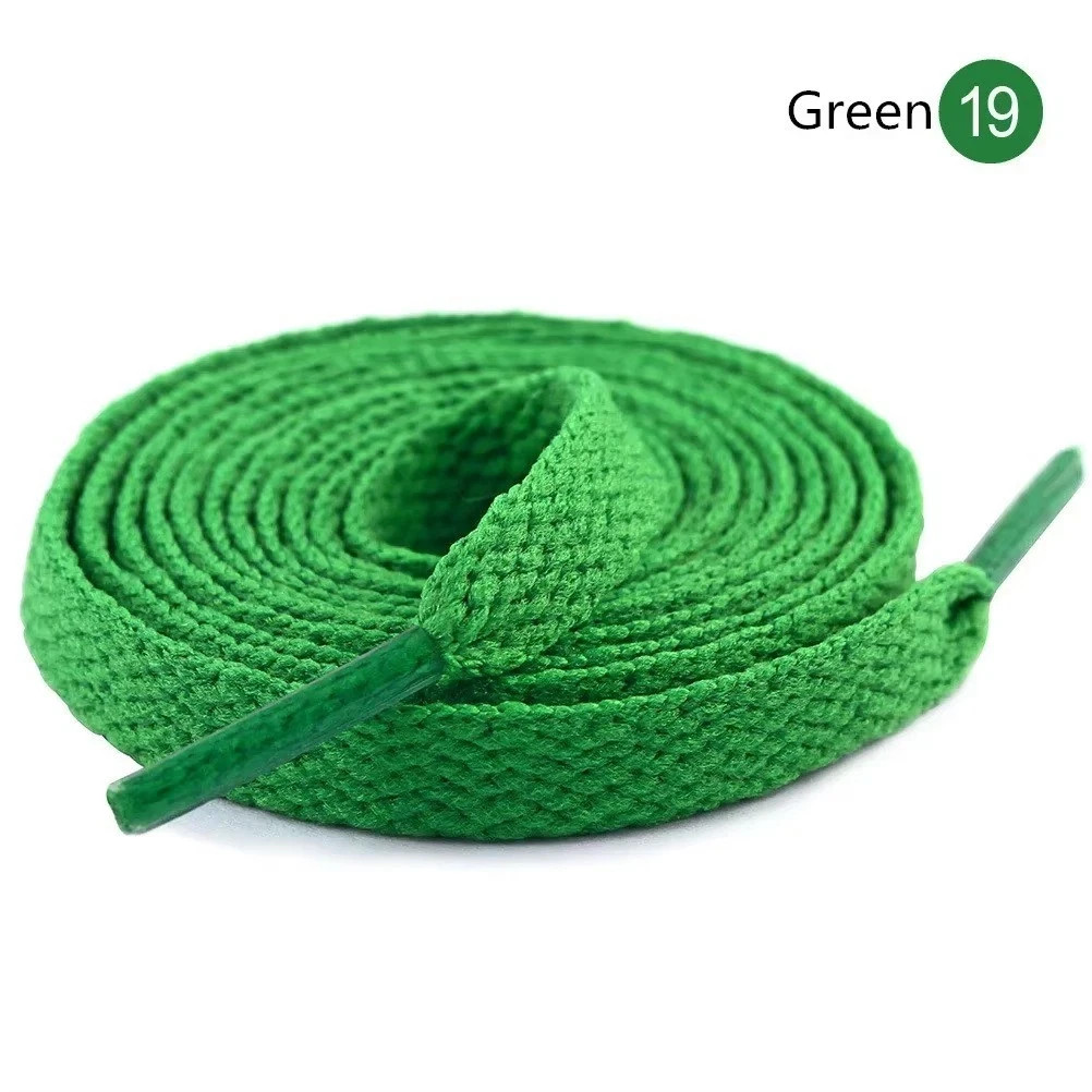 1 Pair Flat Shoelaces Replacement Shoe Laces for Sneakers Casual Sports Shoes