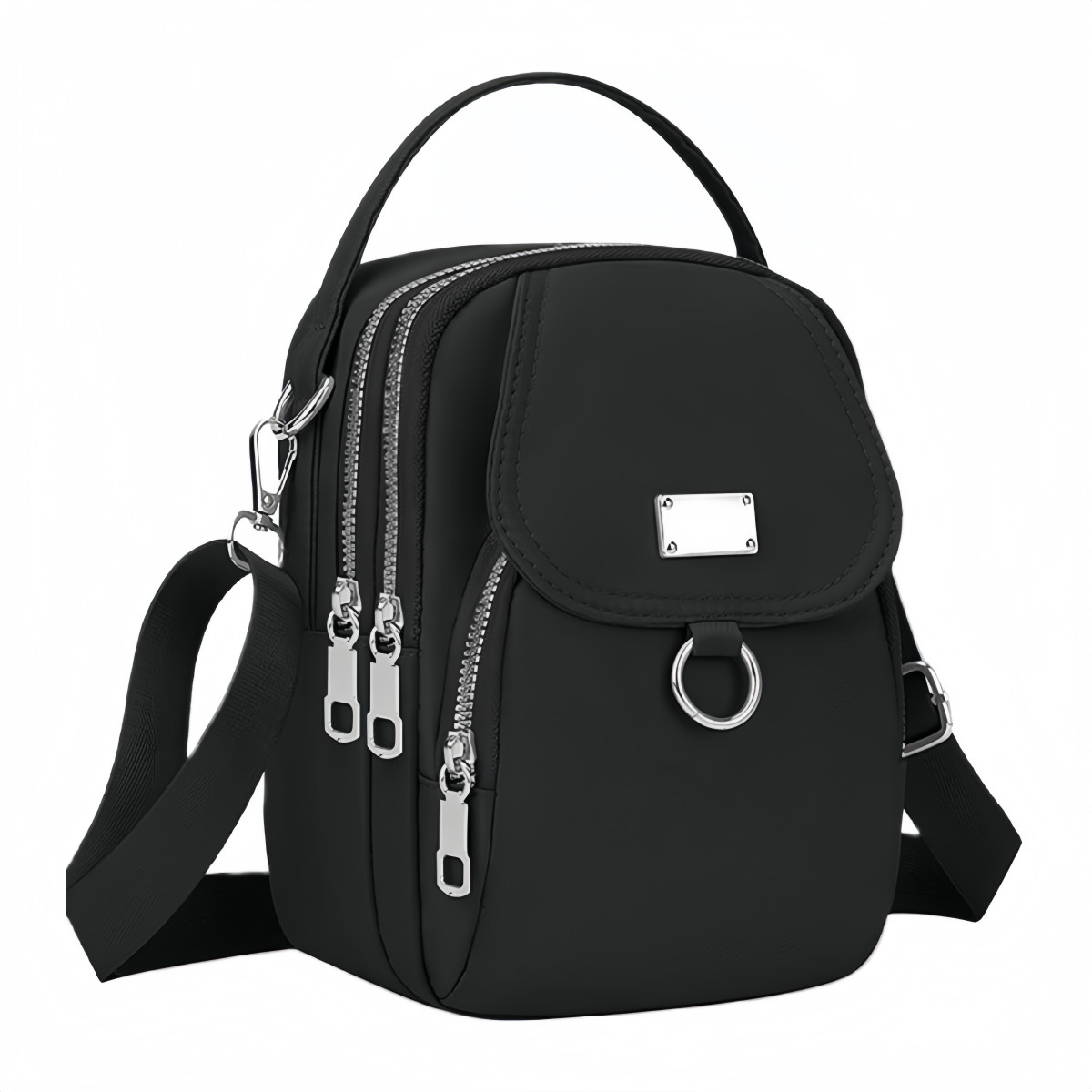 Multifunctional Small Handbag Crossbody Bag Shoulder Bag With Multiple Pockets