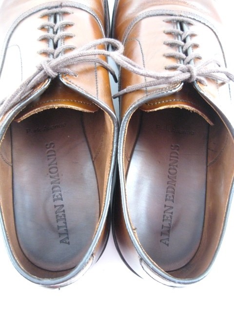 Allen Edmonds “PARK AVENUE” Cap-Toe Oxfords 11.5 D Chili Made in USA (787N)