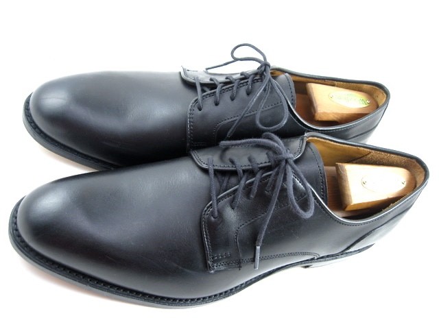 NEW Allen Edmonds “WINDSOR” Plain-toe Derby 11.5(L )& 11(R) D Black USA (787N)