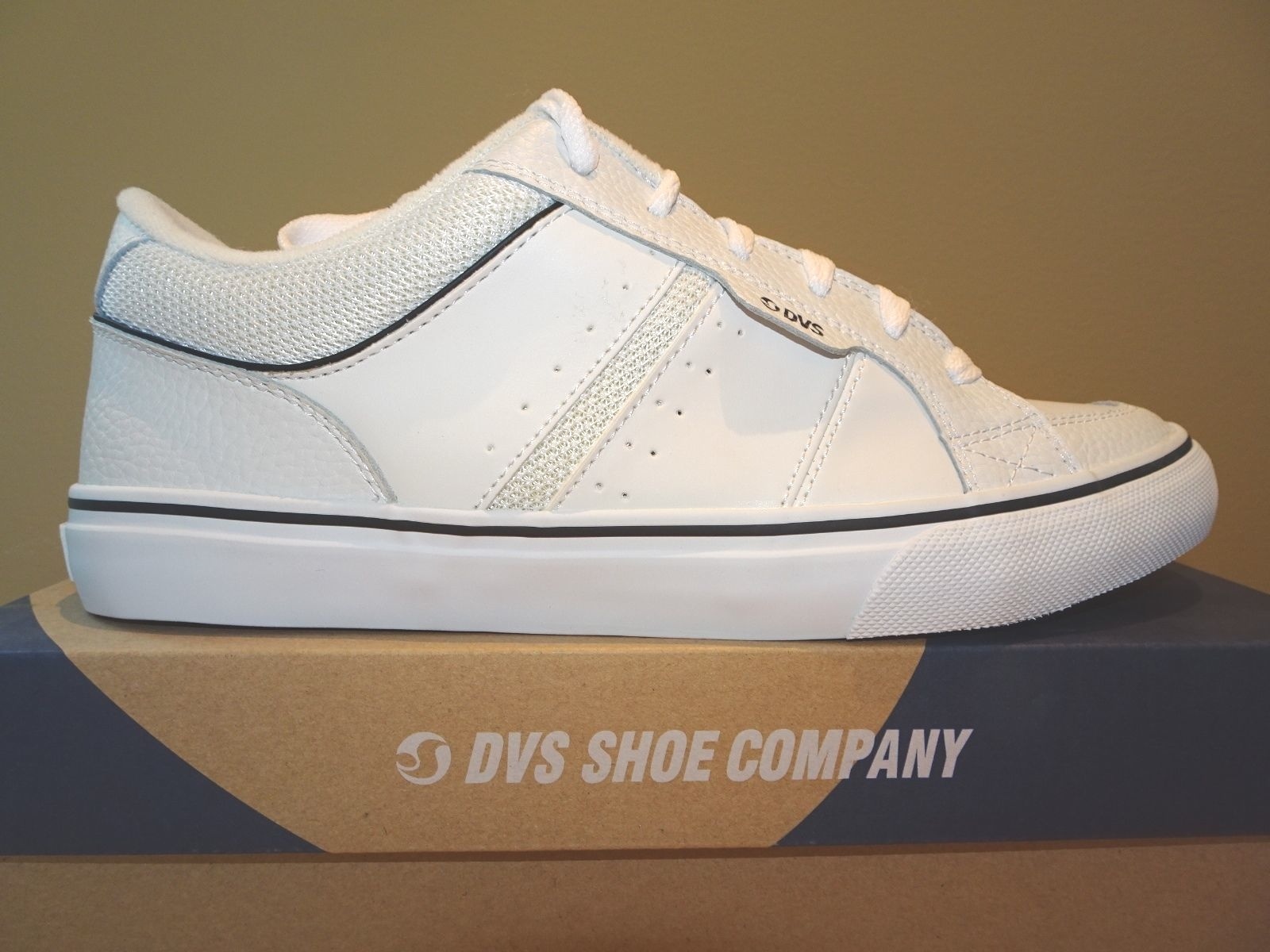 NWD Men’s DVS Barton Leather Athletic Shoe #DVF0000231 001 White –