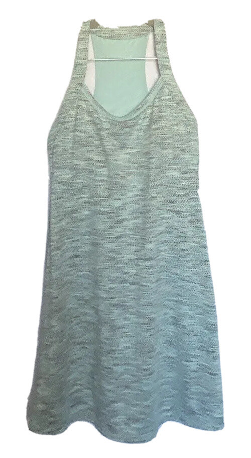 MPG Dress Womens Size M Blue Athletic Shelf Bra Racerback Golf Tennis