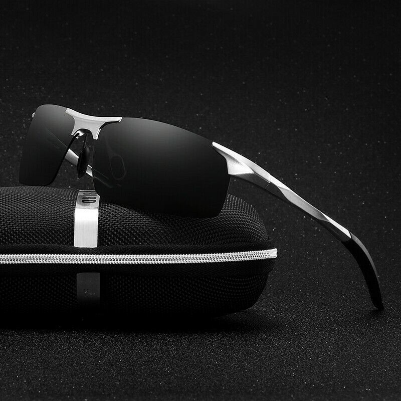Aluminum HD Polarized Photochromic Sunglasses Men Driving Sport Outdoor Glasses