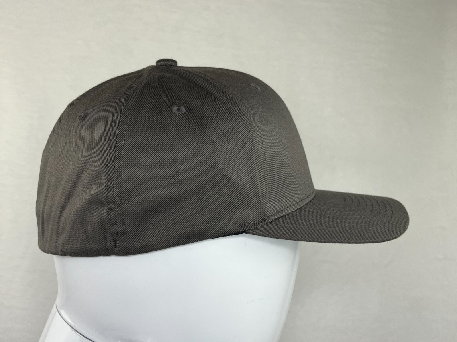 FLEXFIT Classic ORIGINAL 6-Panel Fitted Baseball Cap/Hat L/XL New Dark Gray