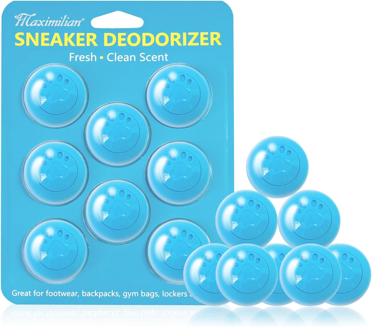 Shoe Deodorizer Balls 8Pcs Professional Shoe Fresheners Balls Foot Odor Eliminat