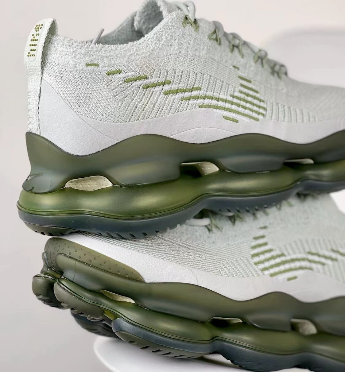Free Shipping Nike Air Max Scorpion FK Flyknit 2022 White and green Sneakers