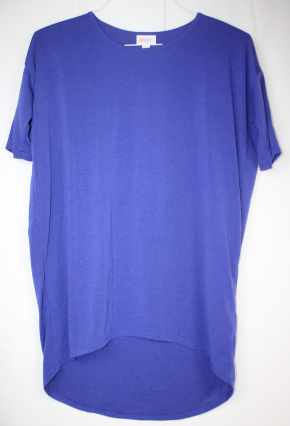 LuLaRoe Women’s Tops Set of 2 Blouses Shirts XXS 2XS Blue & Light Pink Solid EUC