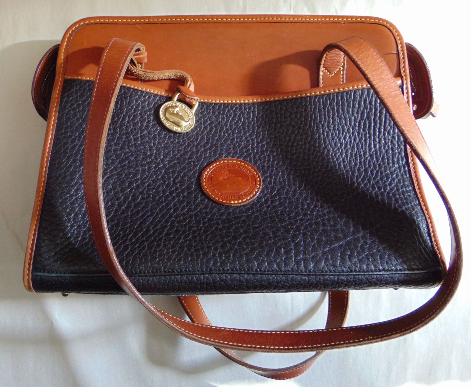 Dooney & Bourke Inc. All Weather Leather Purse 11 Inches Wide x 8.5 Inches Tall