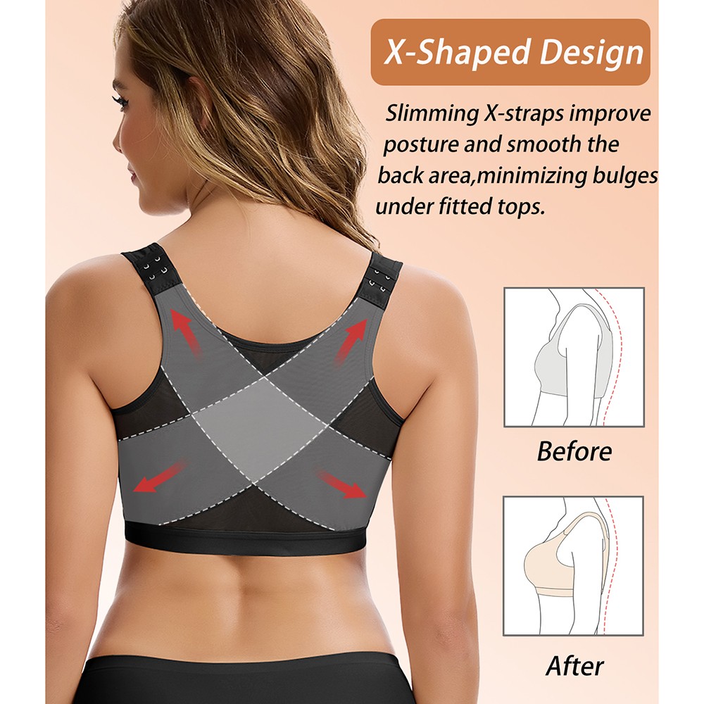 Anti-Sagging Shaper Bra Breast Lift Up Back Support Shapewear Post Surgery Bras