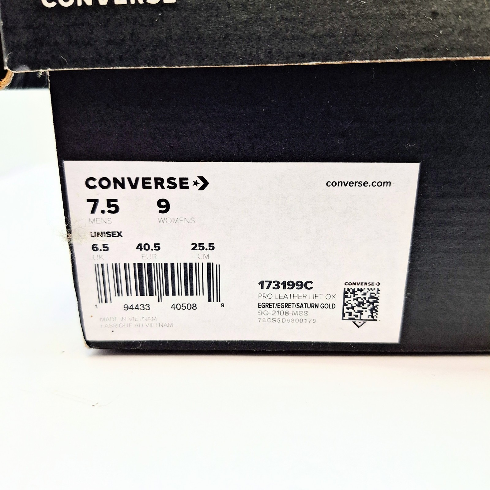 Converse SGA Chase The Drip Pro Leather Lift Ox Shoes Sneaker Mens 7.5 Womens 9