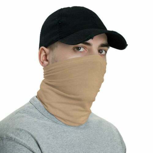 Face Mask Plain Solid Color Bandannas Cotton Bandanna Washable Unisex ,