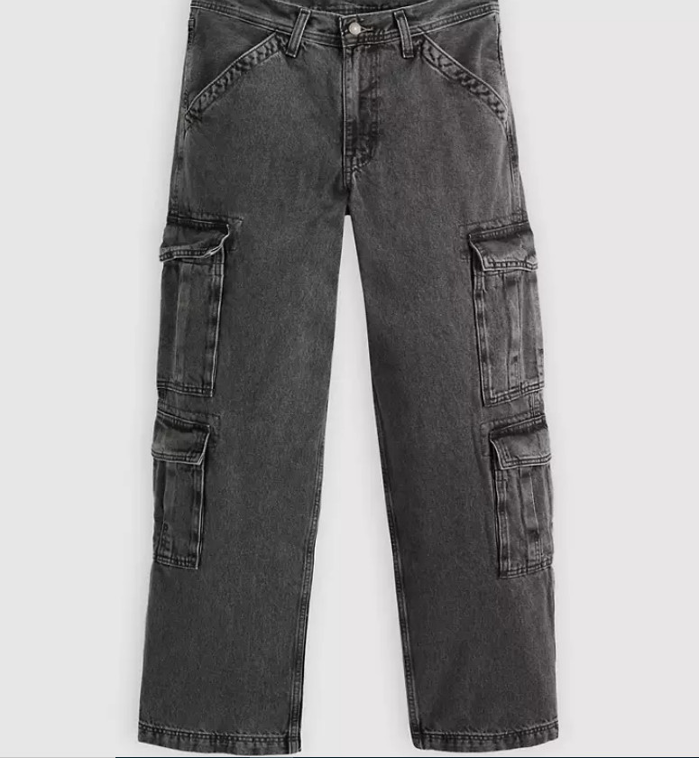 Levi’s 578™ Baggy Cargo Men’s Jeans, Goodbye Darling – Black