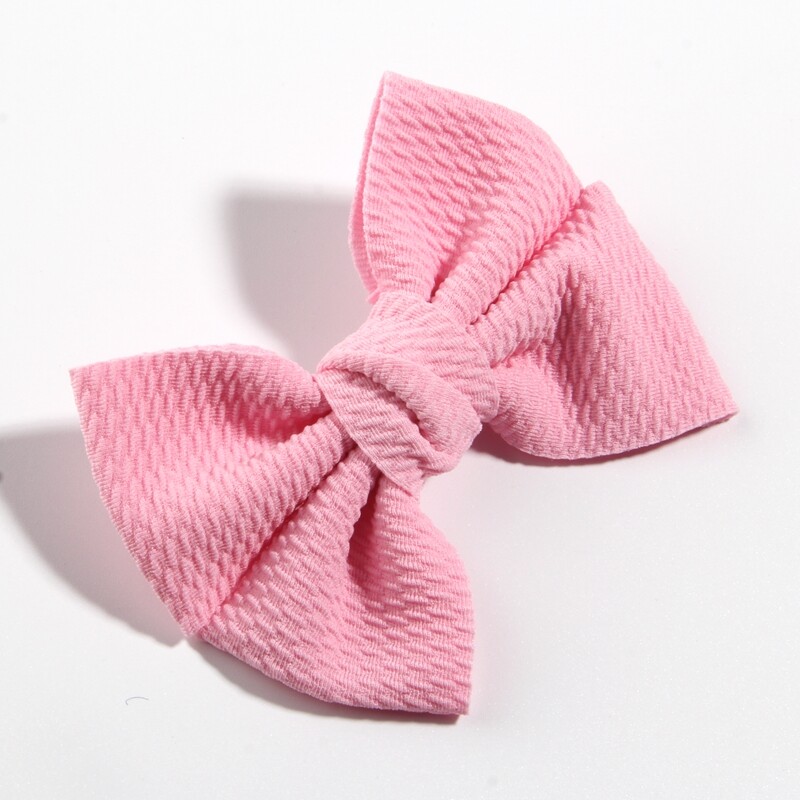 50PCS 11CM 4.3″ Big Seersucker Waffle Hair Bows For Hair Accessories Boutique