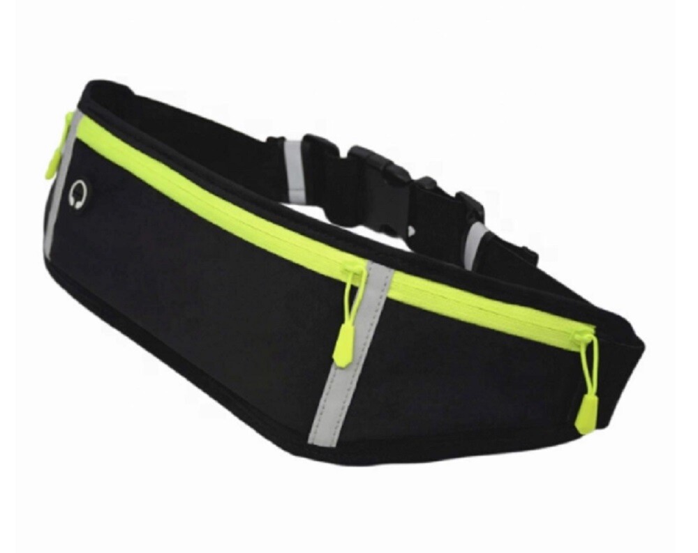 Adjustable Running Belt Waist Pack – Water-Resistant Sports Fanny Pack, Unisex