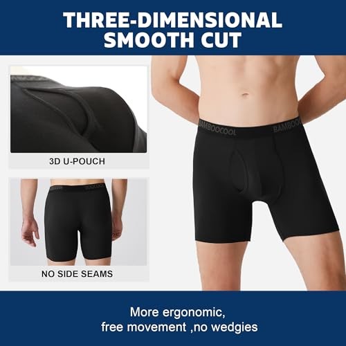 Men’s Underwear Breathable Boxer Briefs with Large 07-multicolor-7d(7 Pack)