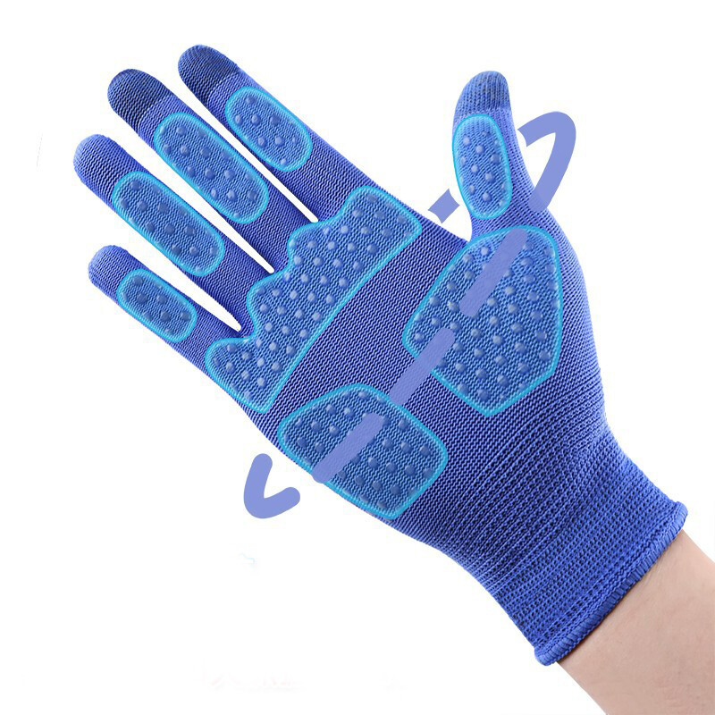 Anti-Slip Gloves Unisex UV Sun Protection Driving Touch Screen Thin Mittens UK