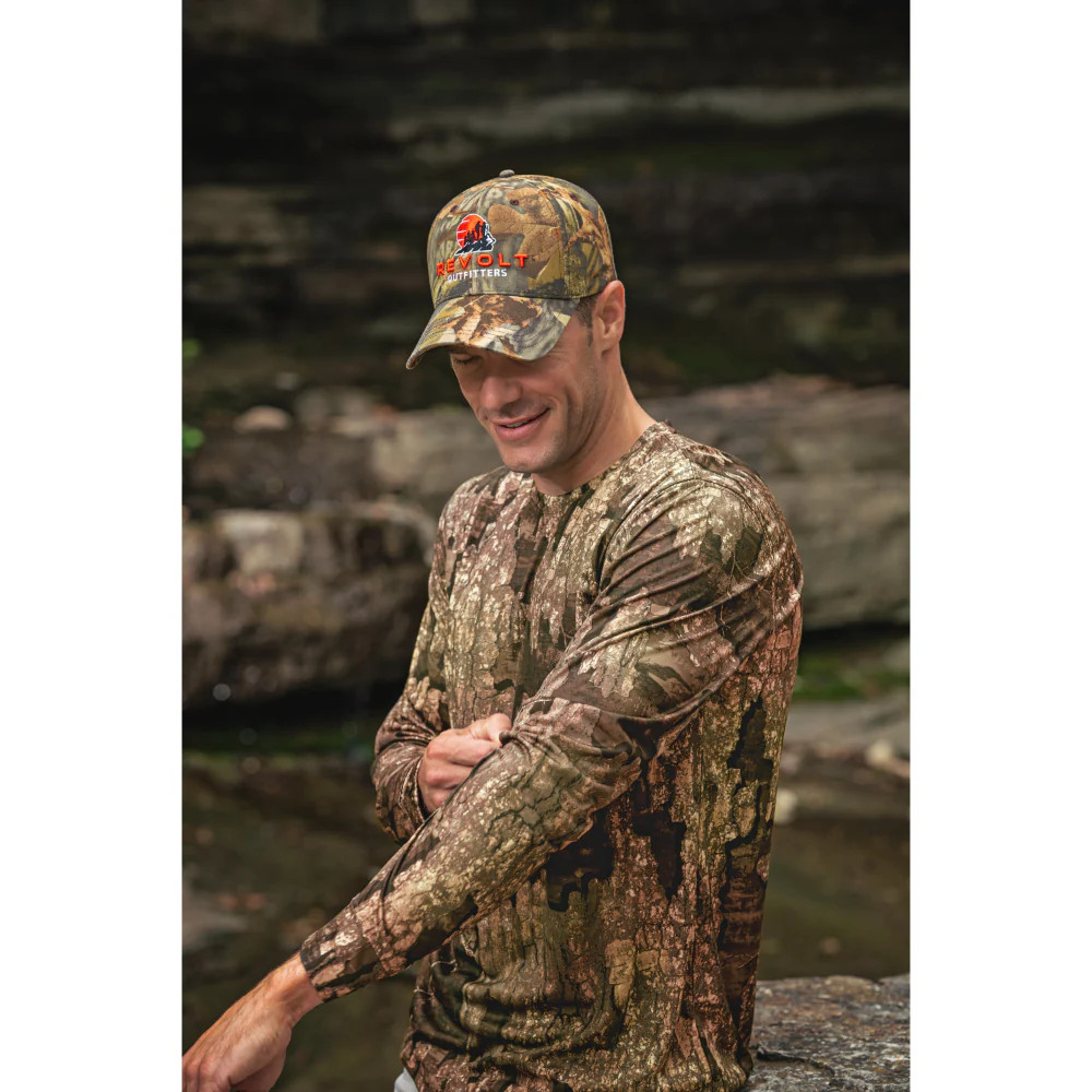 Cap America i2030 Structured 6-Panel Camouflage Twill Outdoor Cap | Hook & Loop