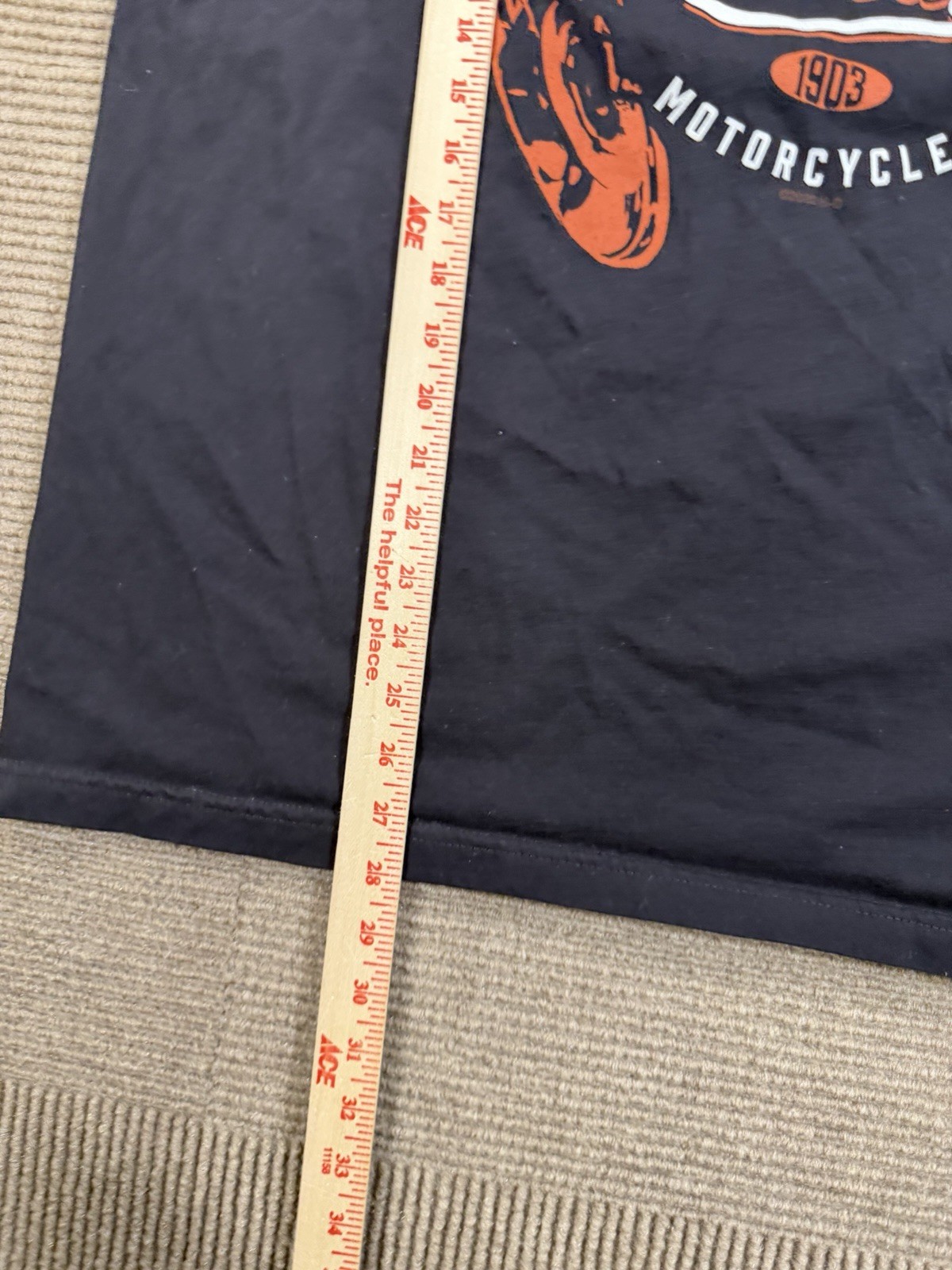 Harley-Davidson T Shirt Mens Large 2022 Biker Original Motorcycles 1903