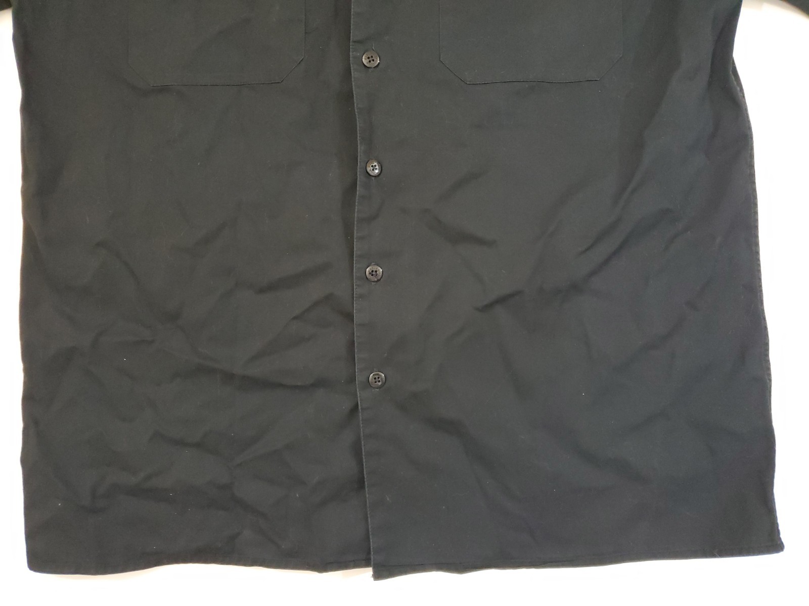 Harley Davidson Size Large Black 100 Years 1903-2003 Short Sleeve Button Down