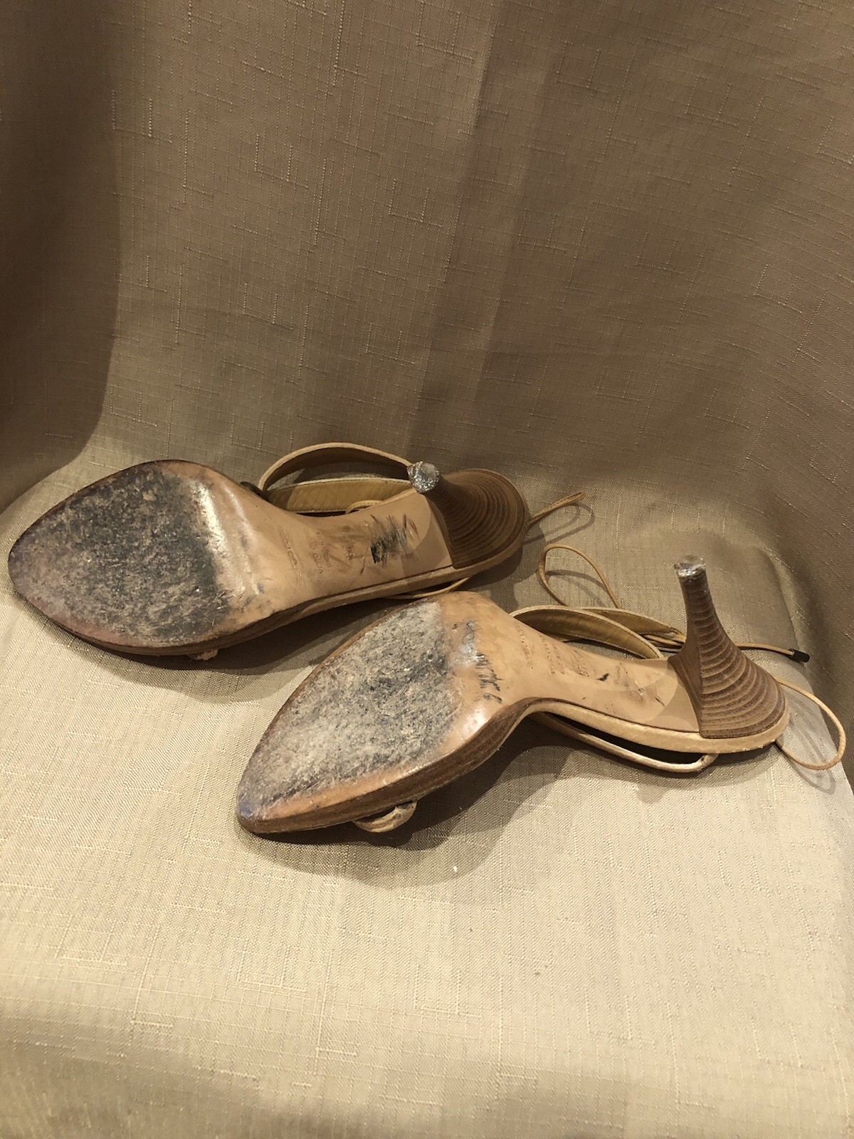 Authentic Vintage Sergio Rossi Heels 3 7 1/2